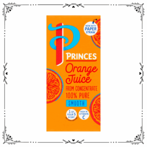 Princes 100% Pure Orange Juice 200ml