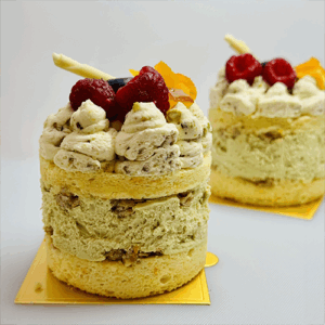 Pistachio and Orange