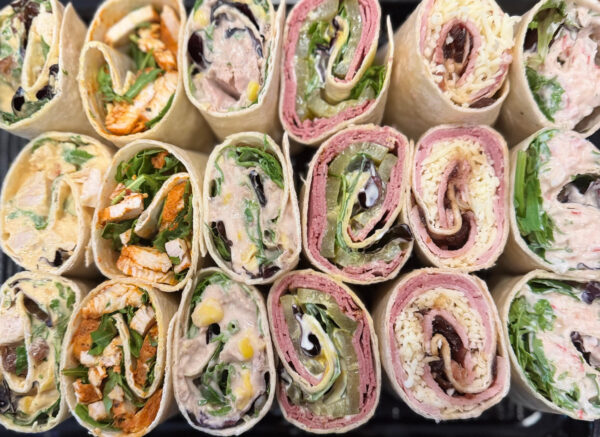 Mixed Wraps Platter - Mollie's Patisserie